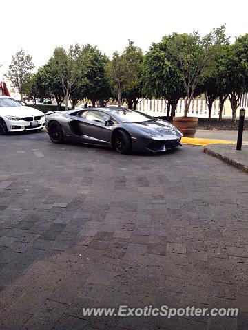 Lamborghini Aventador spotted in Mexico City, Mexico