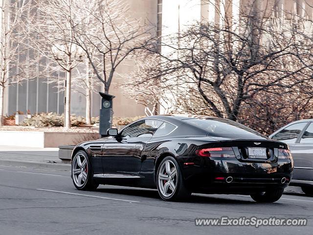 Aston Martin DB9 spotted in Toronto, Canada