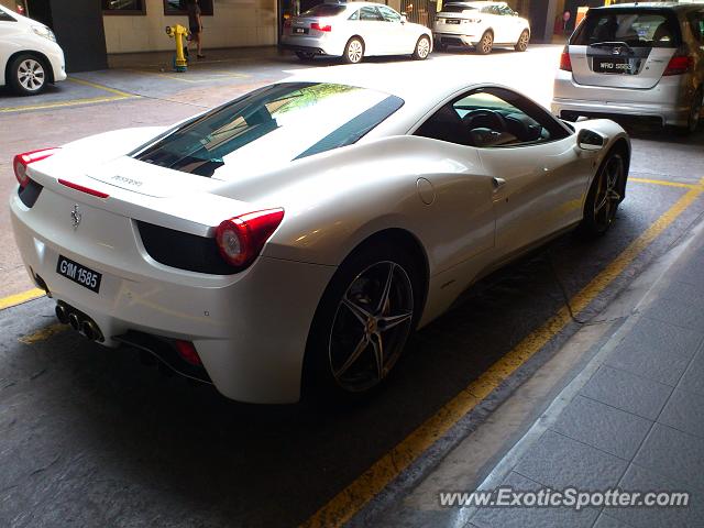 Ferrari 458 Italia spotted in Kuala Lumpur, Malaysia