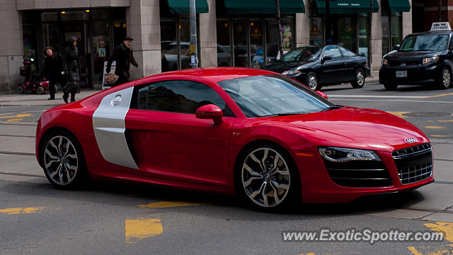 Audi R8 spotted in Toronto, Canada