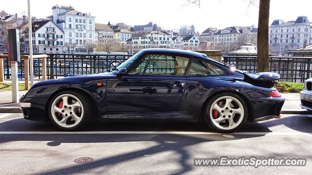 Porsche 911 Turbo spotted in Zurich, Switzerland