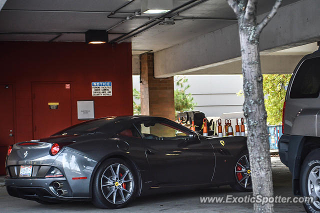 Ferrari California spotted in Cincinnati, Ohio