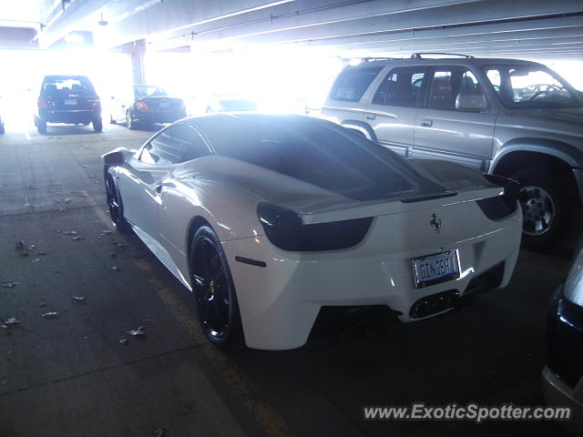 Ferrari 458 Italia spotted in East Lansing, Michigan