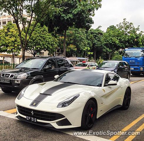 Ferrari F12 spotted in Singapore, Singapore