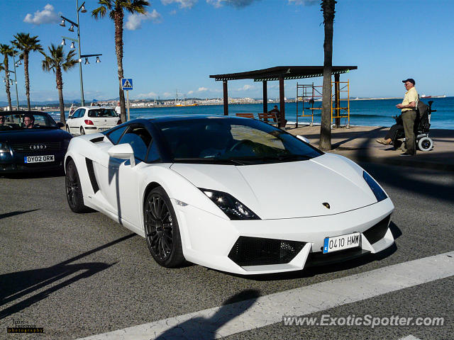 Lamborghini Gallardo spotted in La Pineda, Spain