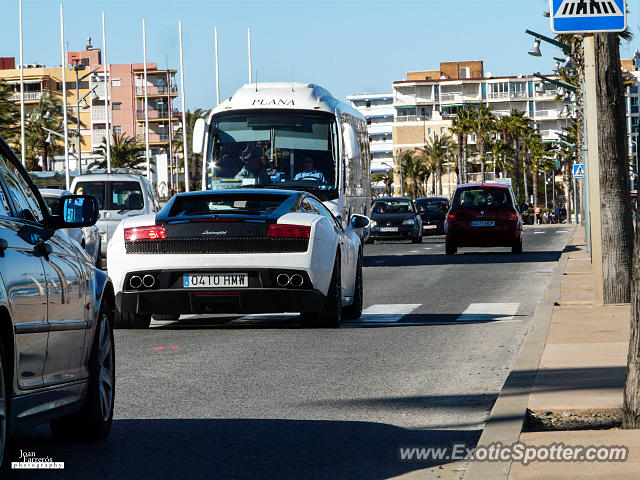 Lamborghini Gallardo spotted in La Pineda, Spain