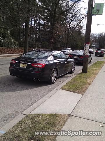 Maserati Quattroporte spotted in Maplewood, New Jersey