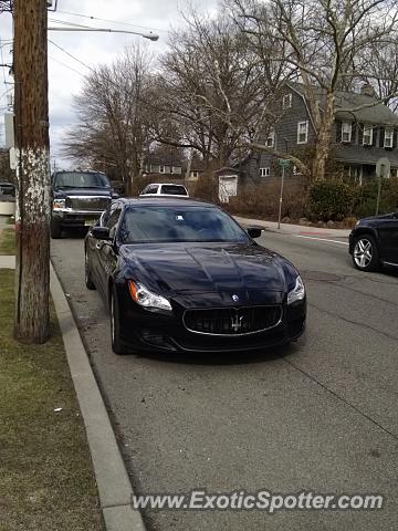 Maserati Quattroporte spotted in Maplewood, New Jersey