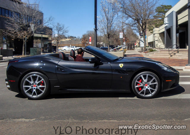 Ferrari California spotted in Cherry Creek, Colorado