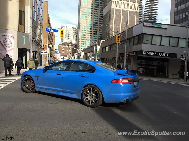 Jaguar XKR-S spotted in Toronto, Canada