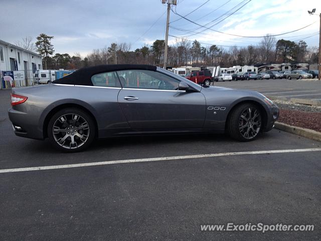 Maserati GranCabrio spotted in Lakewood, New Jersey