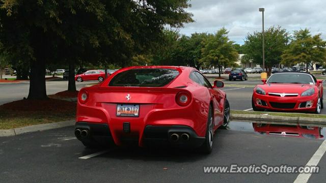 Ferrari F12 spotted in Myrtle Beach, South Carolina