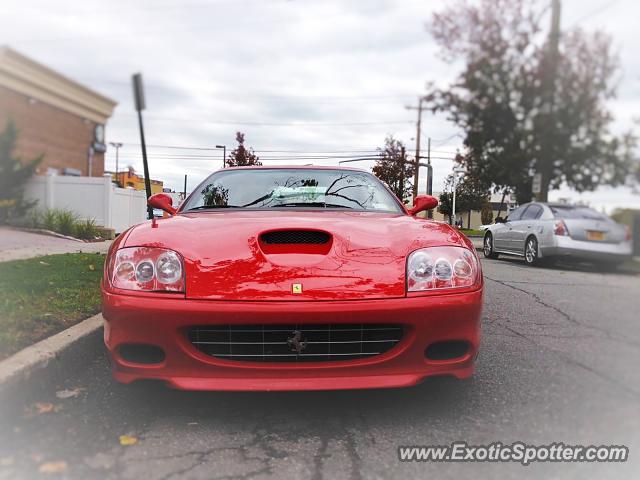 Ferrari 575M spotted in Woodmere, New York