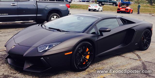 Lamborghini Aventador spotted in Pittsburgh, Pennsylvania