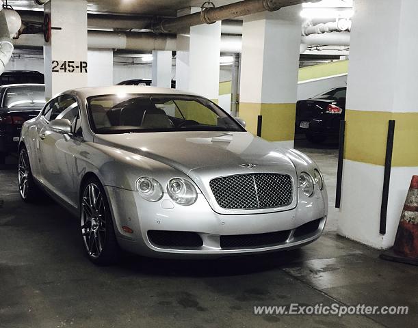 Bentley Continental spotted in Baltimore, Maryland