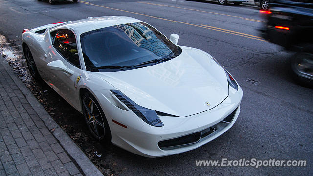 Ferrari 458 Italia spotted in Columbus, Ohio