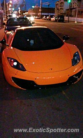 Mclaren MP4-12C spotted in Elizabeth, New Jersey