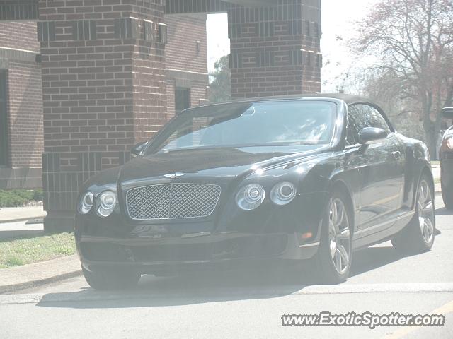 Bentley Continental spotted in Chattanooga, Tennessee