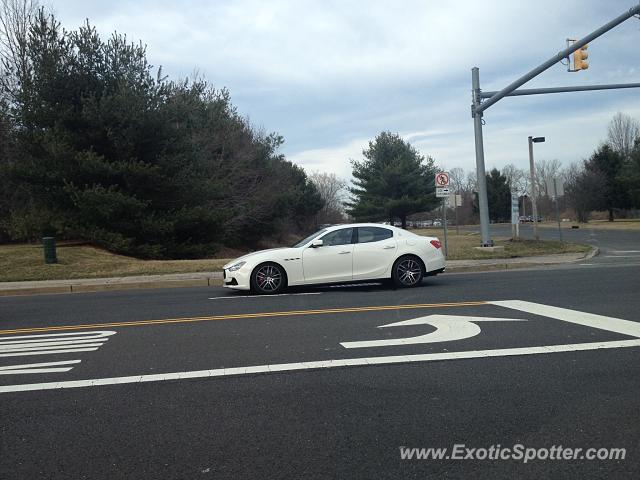 Maserati Ghibli spotted in Freehold, New Jersey