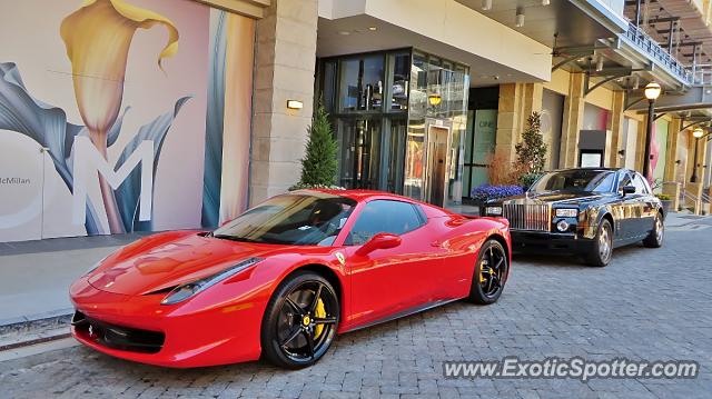 Ferrari 458 Italia spotted in Atlanta, Georgia