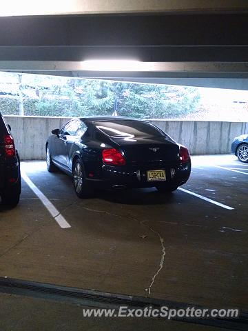 Bentley Continental spotted in Short Hills, New Jersey