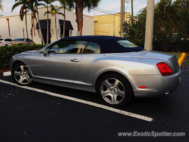 Bentley Continental spotted in Fort Lauderdale, Florida