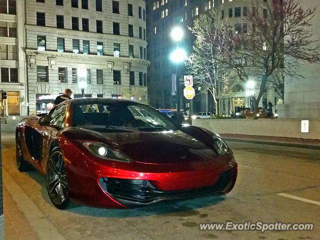 Mclaren MP4-12C spotted in Salt Lake City, Utah