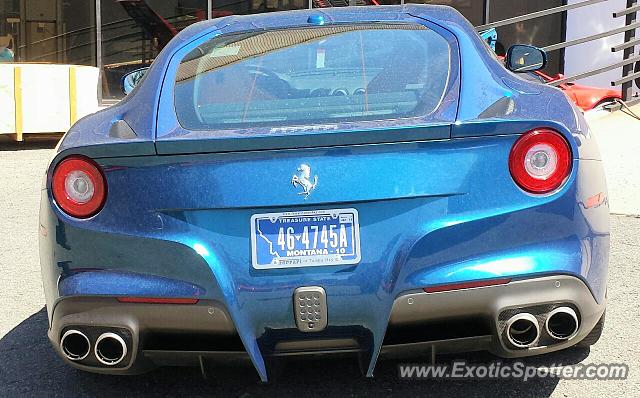 Ferrari F12 spotted in Hoboken, New Jersey