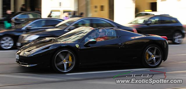 Ferrari 458 Italia spotted in Munich, Germany