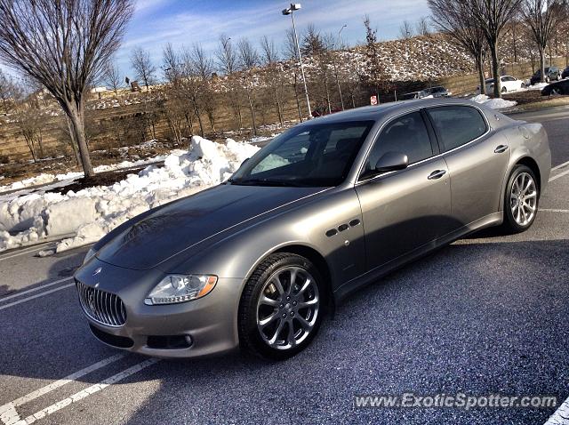 Maserati Quattroporte spotted in Raleigh, North Carolina