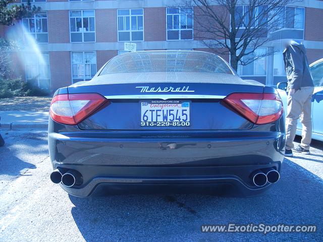 Maserati GranTurismo spotted in East Lansing, Michigan