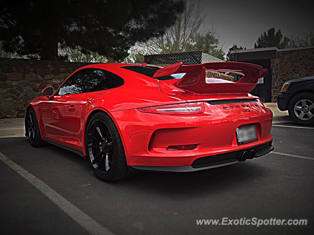 Porsche 911 GT3 spotted in El Paso, Texas