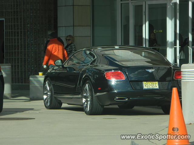 Bentley Continental spotted in Short Hills, New Jersey