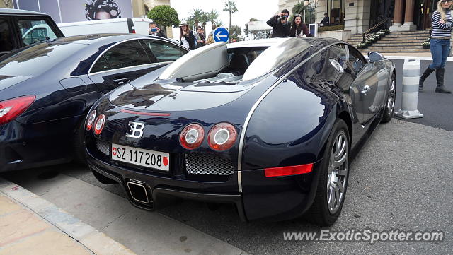 Bugatti Veyron spotted in Monte Carlo, Monaco