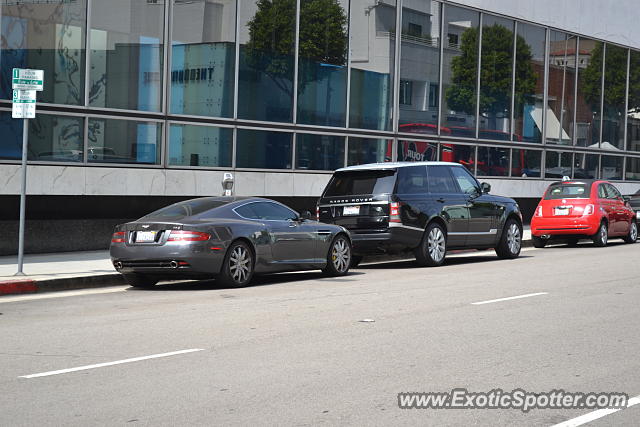 Aston Martin DB9 spotted in Beverly Hills, California