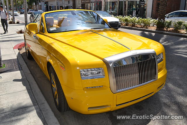 Rolls-Royce Phantom spotted in Beverly Hills, California