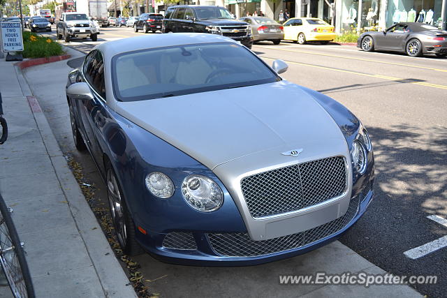 Bentley Continental spotted in Beverly Hills, California