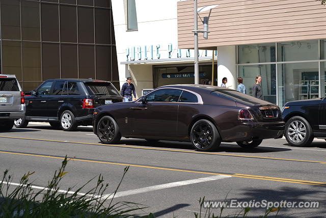 Rolls-Royce Wraith spotted in Beverly Hills, California