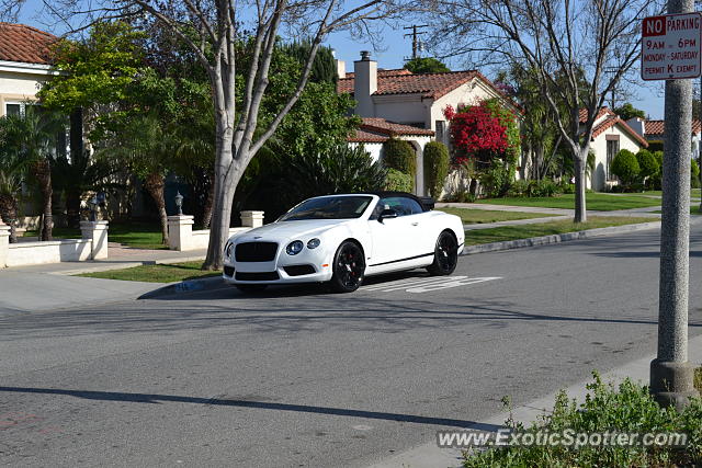 Bentley Continental spotted in Hollywood, California