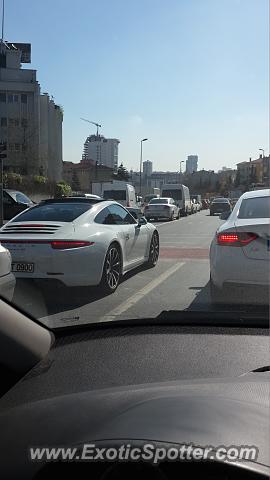 Porsche 911 spotted in Istanbul, Turkey