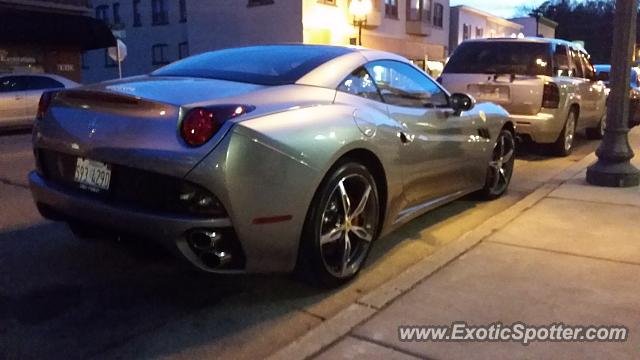 Ferrari California spotted in Hartland, Wisconsin