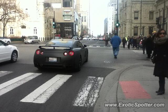 Nissan GT-R spotted in Chicago, Illinois