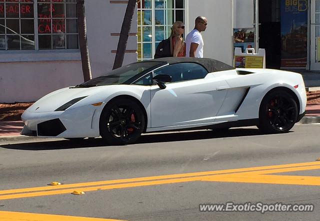 Lamborghini Gallardo spotted in San Francisco, California