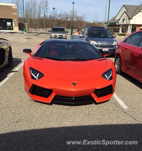 Lamborghini Aventador spotted in Cincinnati, Ohio