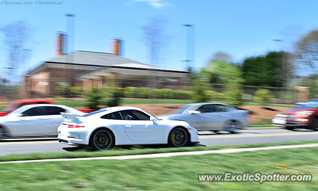 Porsche 911 GT3 spotted in Charlotte, North Carolina