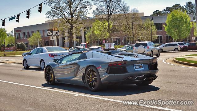 Lamborghini Aventador spotted in Atlanta, Georgia