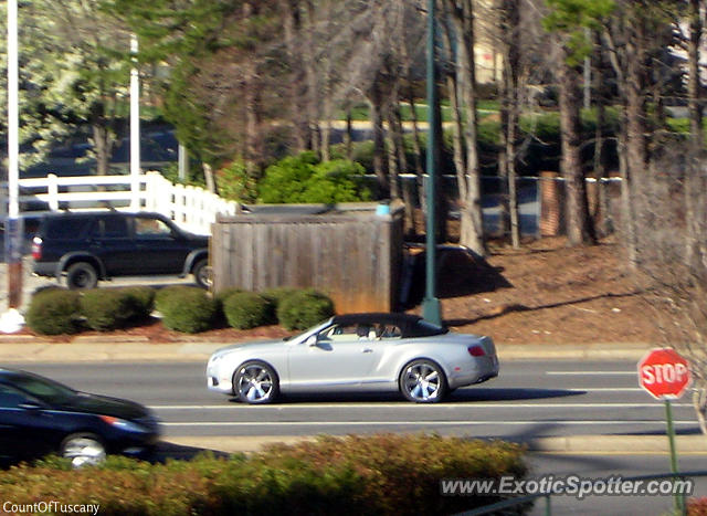 Bentley Continental spotted in Charlotte, North Carolina