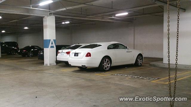 Rolls-Royce Wraith spotted in Westwood, California