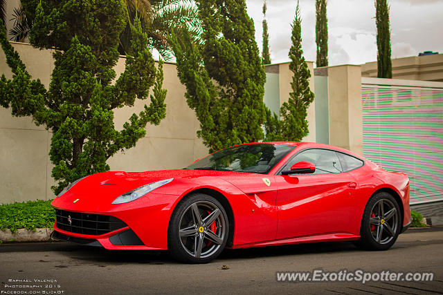 Ferrari F12 spotted in Brasilia, Brazil