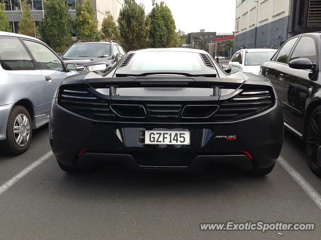 Mclaren MP4-12C spotted in Auckland, New Zealand